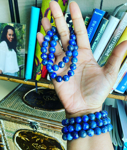 Lapis Lazuli Crystal Bracelet 10mm