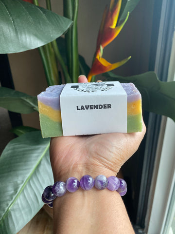 Mardi Gras inspired Lavender