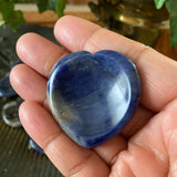 Orange Sodalite Promise Heart